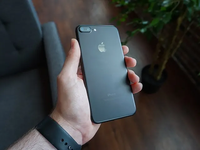 Smartphone in hand